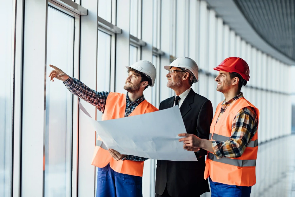 Construction team